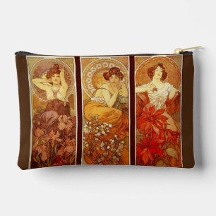 Mucha Precious Stones Accessory Pouch