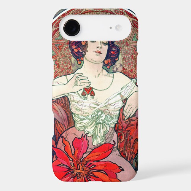 Mucha Ruby Case-Mate iPhone Case (Back)