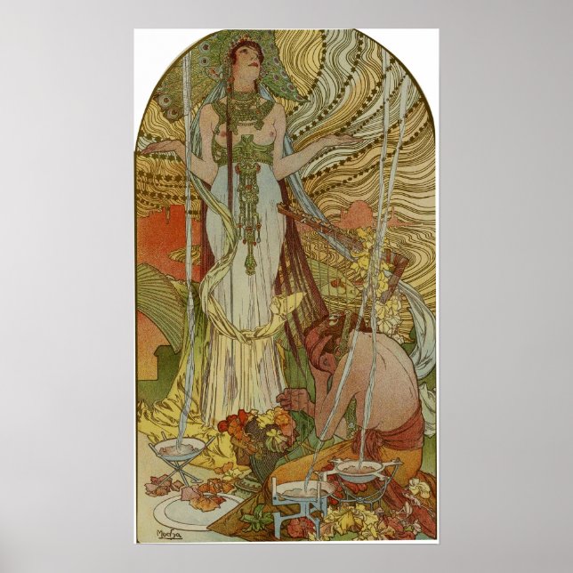 Mucha - Salammbo 1897 Poster (Front)