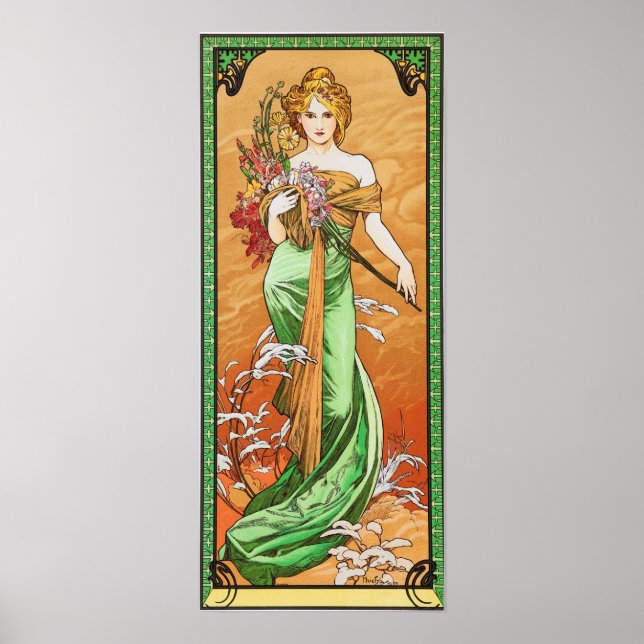 Mucha - Spring Poster (Front)