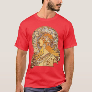 Mucha Zodiac friends T-Shirt