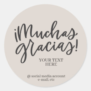 Muchas Gracias sticker