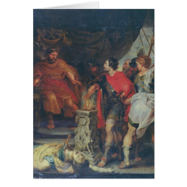 Mucius Scaevola before Lars Porsena, c.1618-20 (Front)