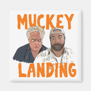 Muckey Landing Fridge Magnet