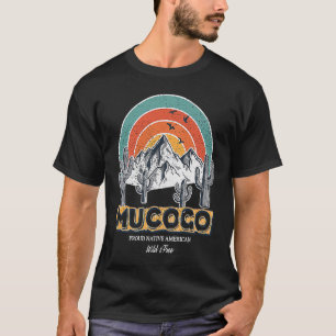 Mucogo Tribe Native American Indian Pride Retro 19 T-Shirt