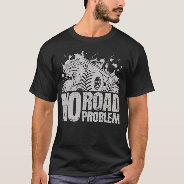 Mud Bogging Tshirt  Mens 44 Off Road Gifts for Mud (Front)