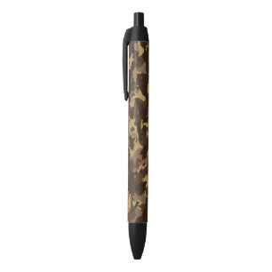 Mud Camo Black Ink Pen
