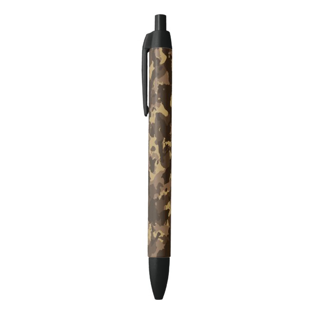 Mud Camo Black Ink Pen (Top (Vertical))