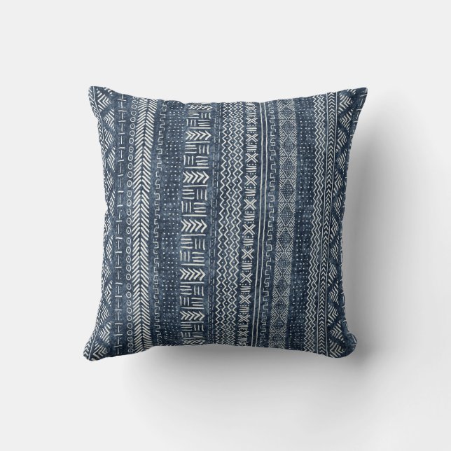 Mudcloth throw clearance pillow