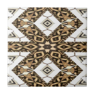 Mud cloth pattern tile