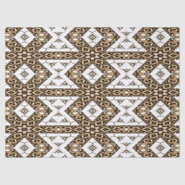 Mud cloth pattern tissue paper (Front)