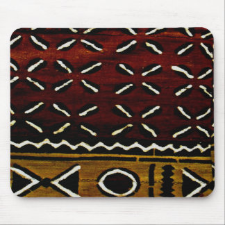 mud cloth print mouse pad