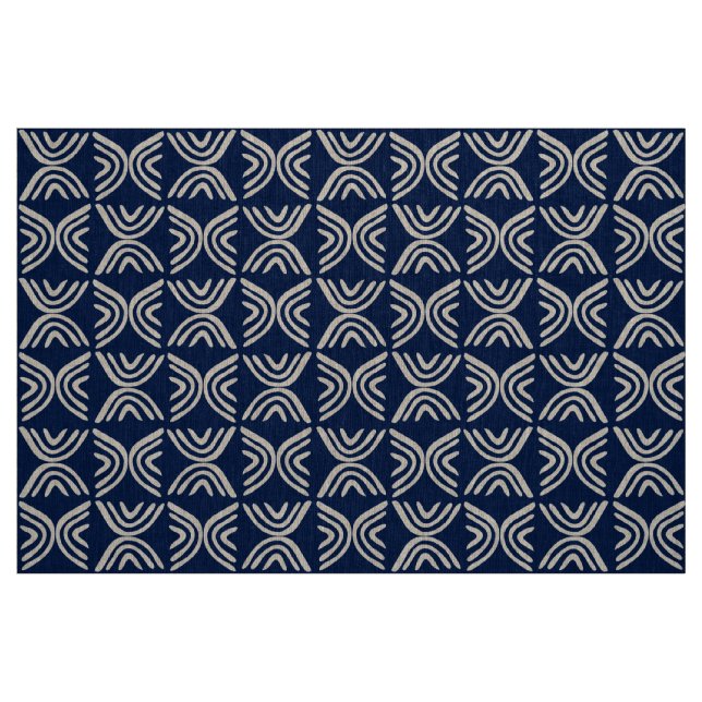 Mud Cloth Style 080215 - Indigo 001744 (Fat Quarter)