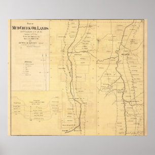 Mud Creek oil lands Poster