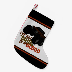 Mud in my Blood Small Christmas Stocking