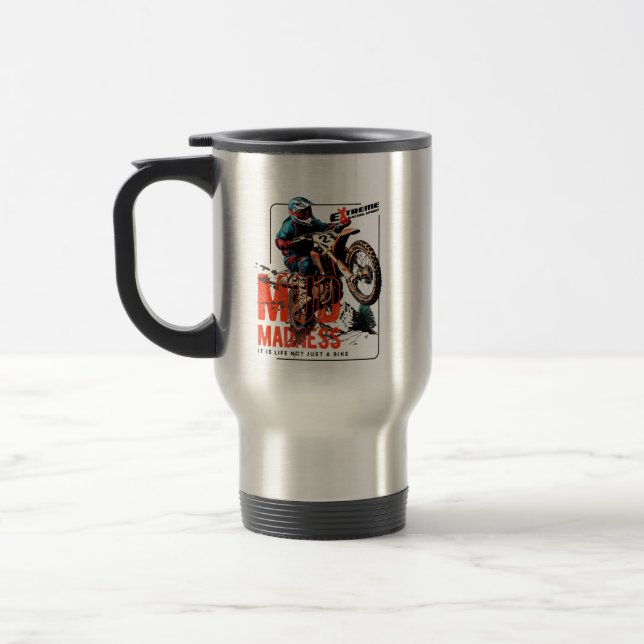 Mud Madness |  Travel Mug (Left)