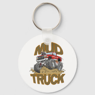 Mud Truck Chevy Key Ring
