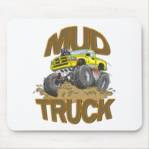 Mud Truck Dodge Mouse Mat