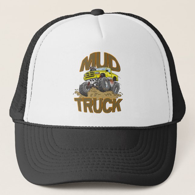 Mud Truck Dodge Trucker Hat (Front)