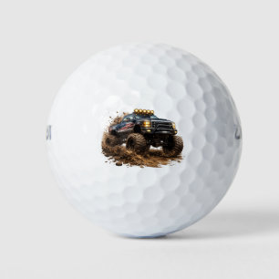 Mud Truck Power – Off-Road Beast Design Golf Balls