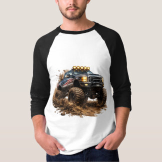 Mud Truck Power – Off-Road Beast Design T-Shirt
