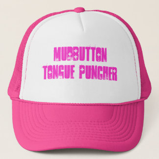 mudbutton tongue puncher trucker hat