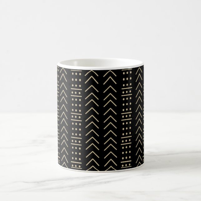 Mudcloth Black II Coffee Mug (Center)