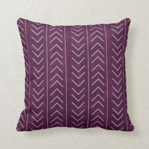 Mudcloth Plum Cushion