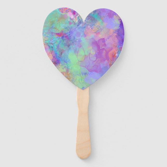 Muddled Dream Hand Fan (Front)