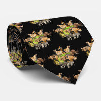 Muddy Buffalo Wildlife Frame Neck Tie