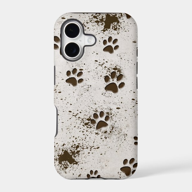 Muddy Paw Prints (Back)