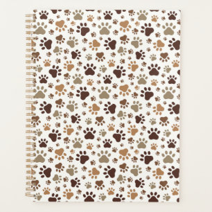 Muddy Paw Prints Planner