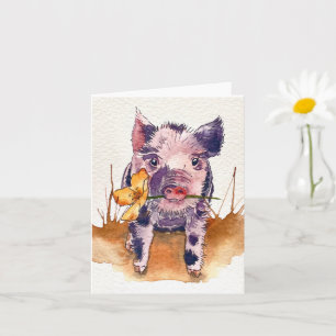 Muddy Piggy Card