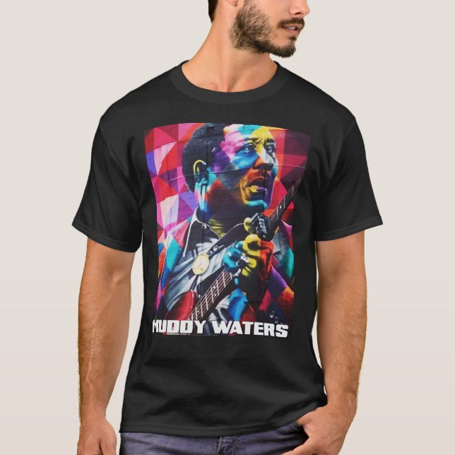 Muddy Waters - Blues Muddy Soul Waters Essential  T-Shirt (Front)