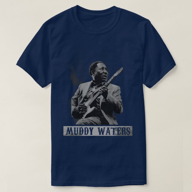 Muddy Waters Illustrations T-Shirt (Design Front)