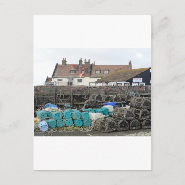 Mudeford Quay, Christchurch Postcard (Front)