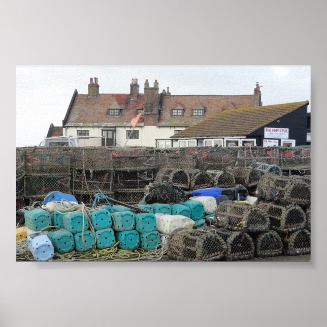 Mudeford Quay, Dorset Poster (Front)