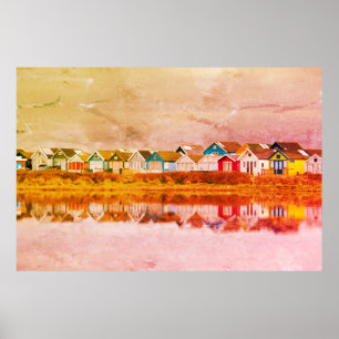 MUDEFORD SANDBANK, DORSET POSTER