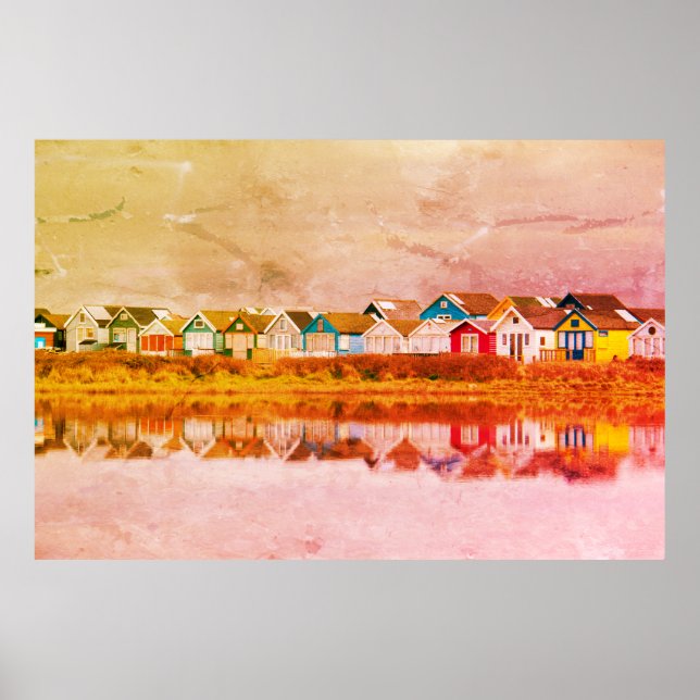 MUDEFORD SANDBANK, DORSET POSTER (Front)