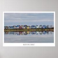 Mudeford Spit Beach Huts, Christchurch, England