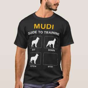 Mudi Guide To Training Dog Obedience Dog T-Shirt
