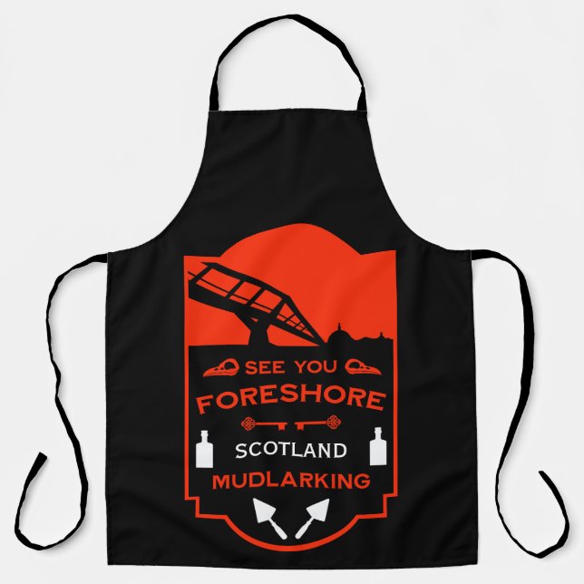  Mudlarking Foreshore History Apron (Front)