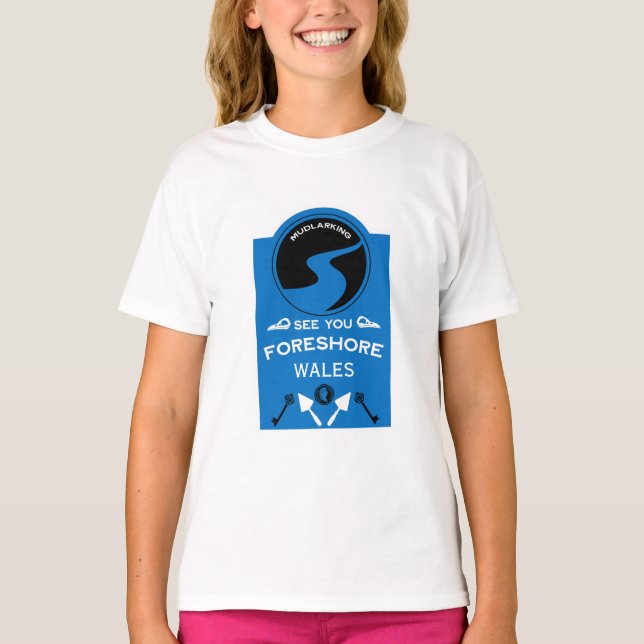 Mudlarking Hobby Gift T-Shirt (Front)