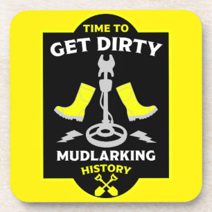 Mudlarking Treasure Hunting Coaster