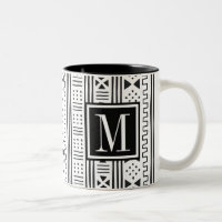 Mudprint Inspired Monogram