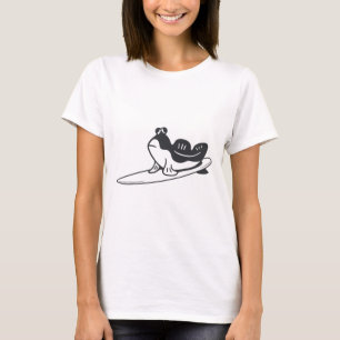 Mudskipper Is Surfing. Minimalist Design For Surfe T-Shirt