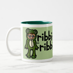 mudwater mug. Two-Tone coffee mug