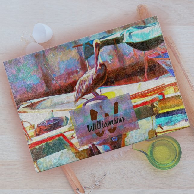 Muelle Los Peines Pelican 0463 Cutting Board (Creator Uploaded)