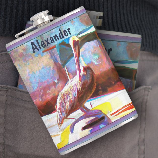 Muelle Los Peines Pelican 0463 Hip Flask (Creator Uploaded)