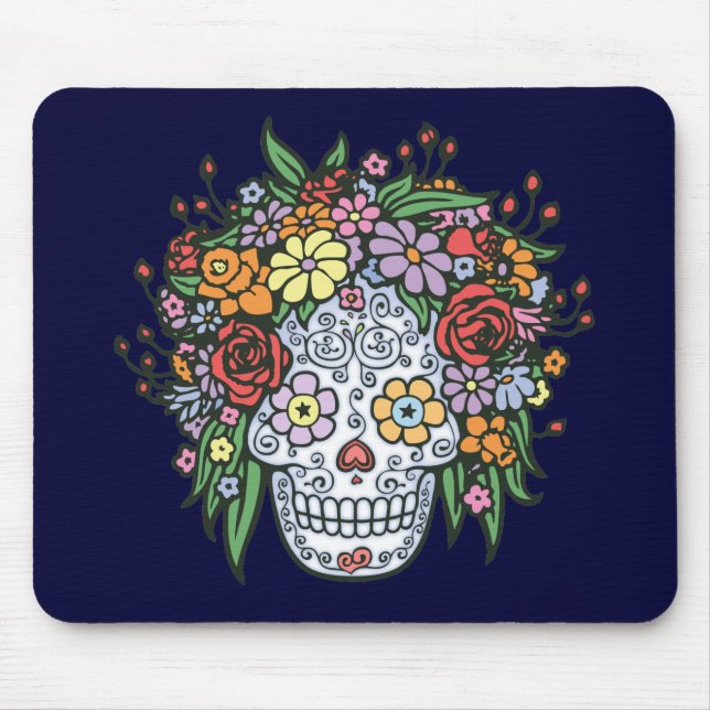 Muerta Linda Mouse Mat (Front)